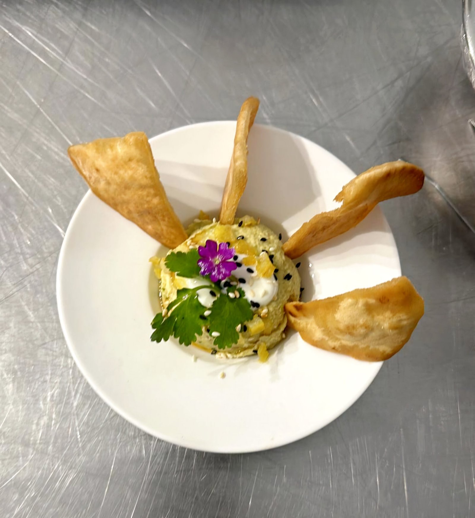 Menu chef privado metanoia especialidad paloma de ensaladilla rusa