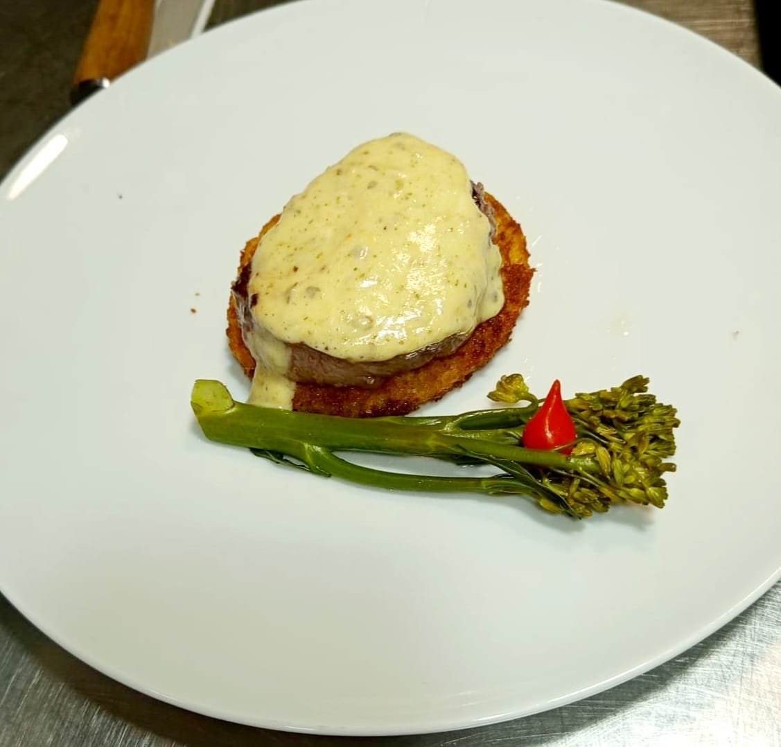 Menu chef privado Solomillo de ternera con esparragos