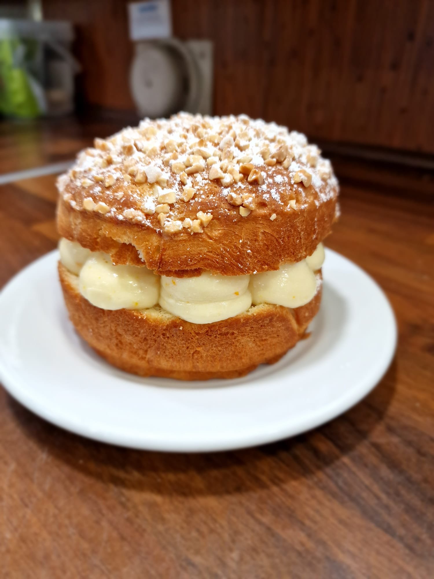 Menu chef privado Brioche con deliciosa crema pastelera
